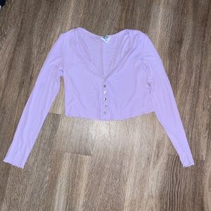 Cropped long sleeve